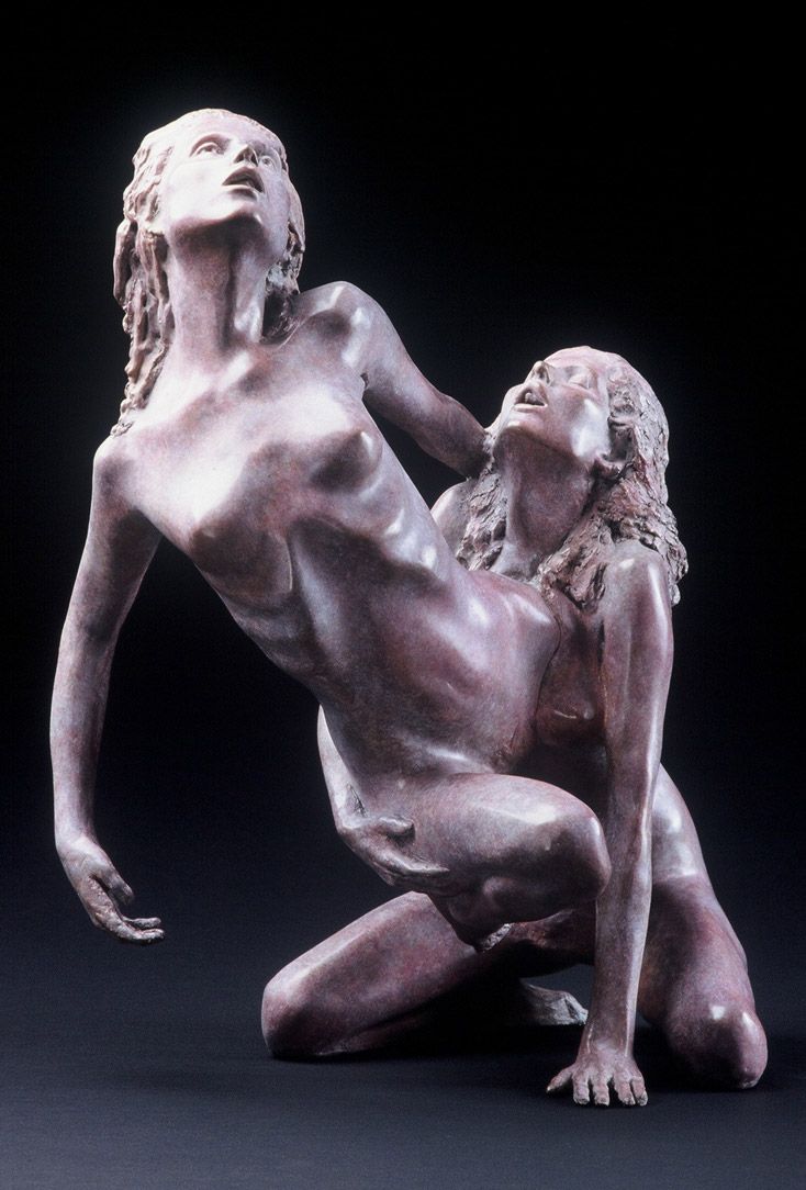 Naissance du cœur-bronze-Brissac-Fr-49