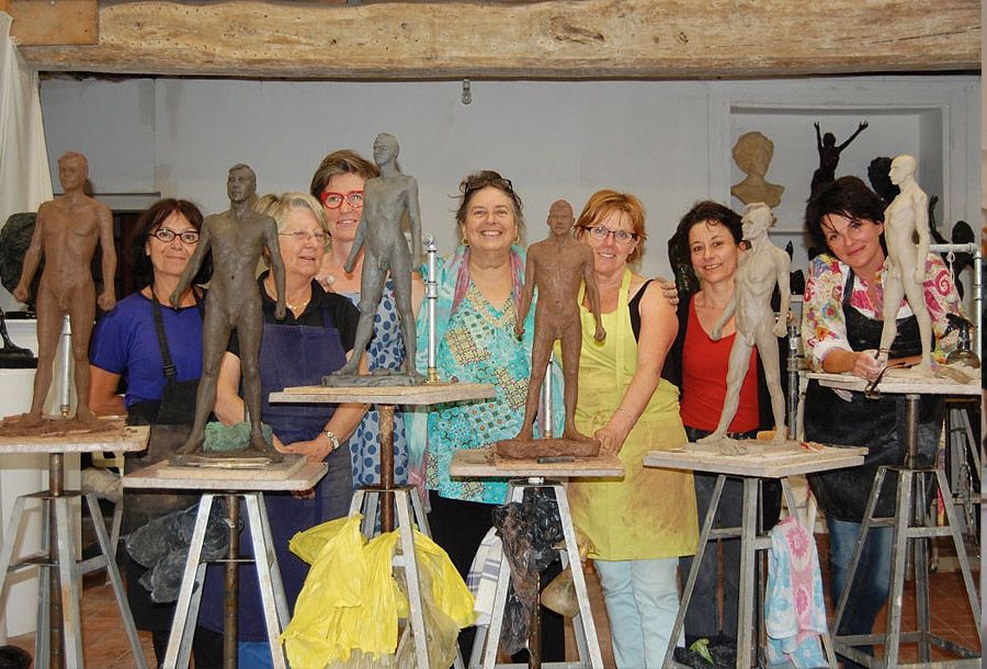 création de la sculpture figurative Nantes (44)